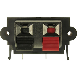 Cliff FE6935 konektor reproduktoru zásuvka, vestavná vertikální Pólů: 2   1 ks