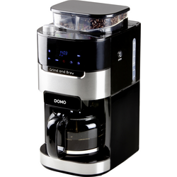 DOMO Grind & Brew DO721K plně automatický kávovar černá, nerezová ocel