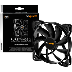 BeQuiet Pure Wings 2 PC větrák s krytem černá (š x v x h) 120 x 120 x 25 mm