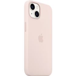Apple Silikon Case mit MagSafe zadní kryt na mobil Apple iPhone 13 Mramorová růžová