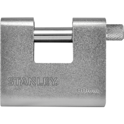 Stanley since 1913 81081 372 401 visací zámek 80 mm     na klíč