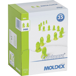 Moldex 740001 Contours špunty do uší 35 dB pro jedno použití 200 pár