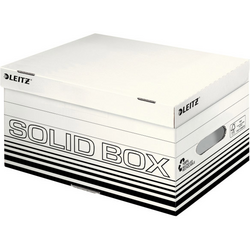 Leitz archivační box 6117-00-01 265 mm x 195 mm x 370 mm karton bílá, černá 10 ks