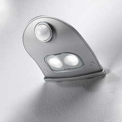 LEDVANCE Door LED Down L 4058075267824 venkovní nástěnné LED osvětlení s PIR detektorem    0.95 W stříbrná