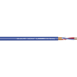Sommer Cable 200-0052 mikrofonový kabel  2 x 0.34 mm² modrá metrové zboží
