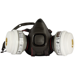 North HM501 HM50055PSS ochranná maska poloobličejová, sada A2P3 R