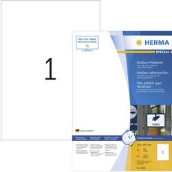 Herma 9501 etikety 210 x 297 mm polyethylenová fólie bílá 50 ks permanentní  univerzální etikety, etikety odolné proti vlivům počasí