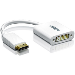 ATEN VC965-AT DisplayPort / DVI adaptér [1x zástrčka DisplayPort - 1x DVI zásuvka 24+5pólová] bílá  10.00 cm