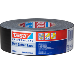tesa  53949-00000-02 páska se skelným vláknem tesa® Gaffer tape černá (d x š) 50 m x 50 mm 1 ks