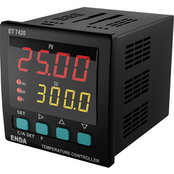 Enda ET7420-230 PID termostat Pt100, J , K, T , S , R   relé 2 A, SSR (d x š x v) 101 x 72 x 72 mm