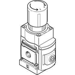 FESTO přesný regulační ventil tlaku 538018 MS6-LRP-3/8-D7-A8 G 3/8, G 3/9 Materiál pouzdra hliník Těsnicí materiál NBR 1 ks
