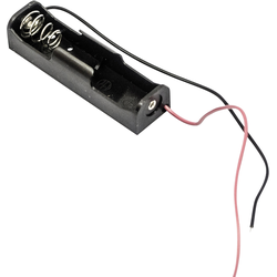 MPD BCAAW bateriový držák 1x AA kabel (d x š x v) 60 x 16 x 14 mm