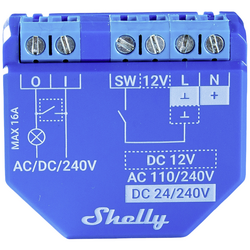 Shelly 1 Plus Shelly spínač pohonu Bluetooth, Wi-Fi