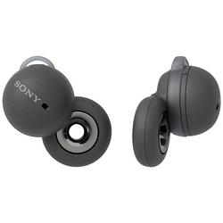 Sony LinkBuds  In Ear Headset Bluetooth® stereo šedá Redukce šumu mikrofonu headset, Nabíjecí pouzdro, regulace hlasitosti, odolné vůči potu, dotykové ovládání, odolná vůči vodě