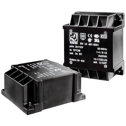 Hahn BV UI 481 0003 transformátor do DPS 2 x 115 V 2 x 12 V 40.0 VA