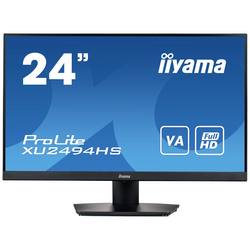 Iiyama XU2494HS-B2 LED monitor 60.5 cm (23.8 palec) Energetická třída (EEK2021) E (A - G) 1920 x 1080 Pixel Full HD 4 ms HDMI™, DisplayPort, na sluchátka (jack 3,5 mm) VA LED
