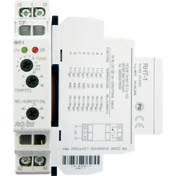 Rose LM kombinace hygrostatu a termostatu pro skříňové rozvaděče RHT-1 230 V/DC, 230 V/AC 1 spínací kontakt (d x š x v) 90 x 64 x 17.6 mm  1 ks