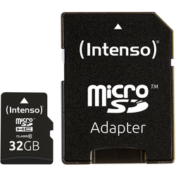 Intenso High Performance paměťová karta microSDHC 32 GB Class 10 vč. SD adaptéru