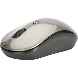 ednet 81166 Bezdrátová ergonomická myš bezdrátový optická antracitová, černá 3 tlačítko 1600 dpi ergonomická