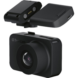 TrueCam M11 kamera za čelní sklo s GPS Horizontální zorný úhel=50 ° zobrazení dat ve videu, G-senzor, WDR, záznam smyčky, automatický start, GPS s detekcí radaru, displej, akumulátor, ochrana souborů