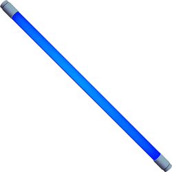 EiKO LED Energetická třída (EEK2021): G (A - G) G13 zářivkový tvar T8 VVG, KVG 9 W = 18 W modrá 1 ks