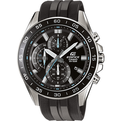 Casio chronografické náramkové hodinky EFV-550P-1AVUEF (d x š x v) 53 x 47 x 12.1 mm stříbrná, černá Materiál pouzdra=nerezová ocel materiál řemínku=Rezinát