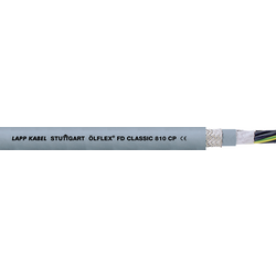 LAPP 26452-500 kabel pro energetické řetězy ÖLFLEX® CLASSIC FD 810 CP 5 G 1.50 mm² šedá 500 m