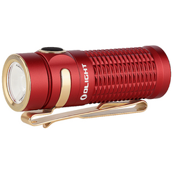 OLight Baton 3 Red LED kapesní svítilna  napájeno akumulátorem 1200 lm 33 h 53 g