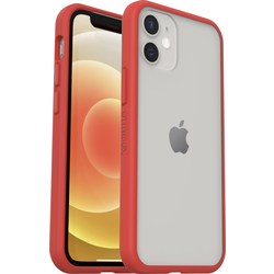 Otterbox React - ProPack BULK zadní kryt na mobil Apple iPhone 12 mini červená, transparentní