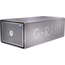 SanDisk Professional G-Raid 2 36 TB externí HDD 8,9 cm (3,5") USB 3.2 Gen 1 (USB 3.0), Thunderbolt 3, HDMI™ Space Grau SDPH62H-036T-MBAAD