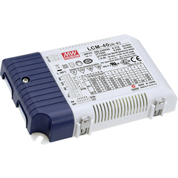 Mean Well LCM-40DA LED driver konstantní proud 42 W 0.35 - 1.05 A 2 - 100 V/DC stmívatelný, PFC spínací obvod , ochrana proti přepětí