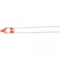Doutnavka, 1,5 mA, ultra svítivá, 230 V, 5 x 12mm, orientální červená