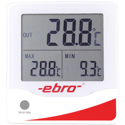 ebro TMX 320 alarmový teploměr  Teplotní rozsah -50 do +70 °C