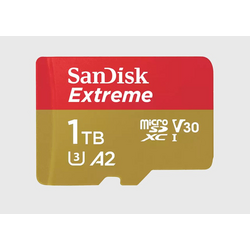 SanDisk Extreme paměťová karta microSDXC 1024 GB UHS-Class 3 nárazuvzdorné, vodotěsné