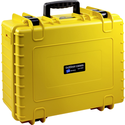 B & W International outdoorový kufřík  outdoor.cases Typ 6000 32.6 l (š x v x h) 510 x 420 x 215 mm žlutá 6000/Y/SI
