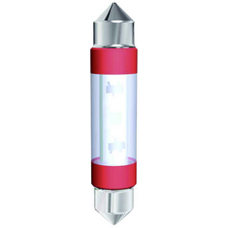 Signal Construct sufitová LED žárovka S8  červená 12 V/AC, 12 V/DC   5.5 lm