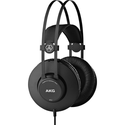AKG Harman K52 studiové sluchátka Over Ear  kabelová  černá