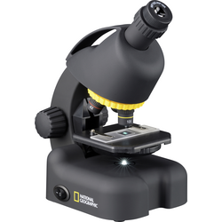 National Geographic 40-640 +Smartphone Adapter mikroskop s procházejícím světlem monokulární 640 x procházející světlo