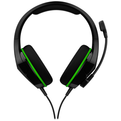 HyperX CloudX Stinger Core Gaming Sluchátka Over Ear kabelová stereo černá/zelená
