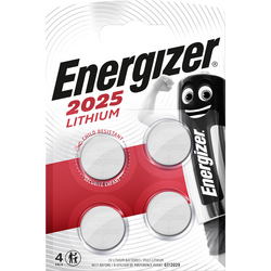 Energizer CR2025 knoflíkový článek CR 2025 lithiová 163 mAh 3 V 4 ks