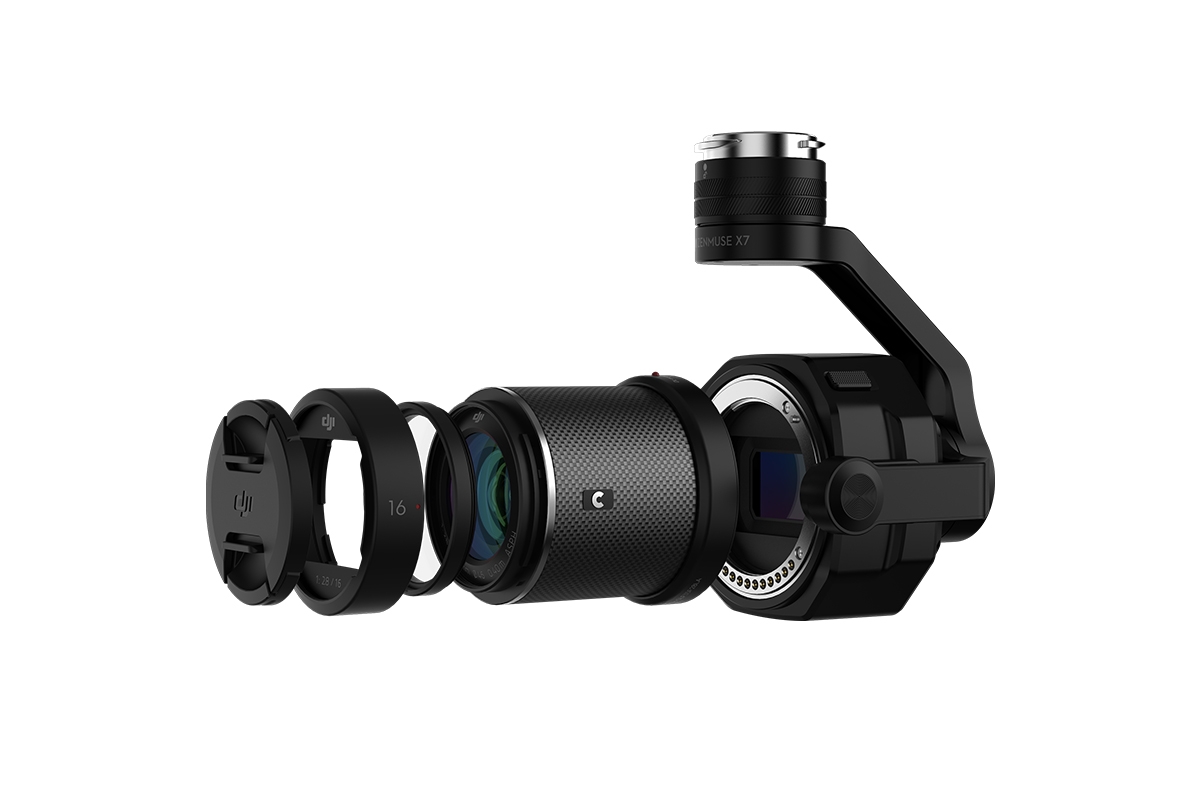 Zenmuse X7 kamera pro Inspire 2 (bez objektivu) DJI