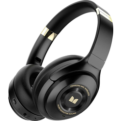 Monster Persona  sluchátka Over Ear  Bluetooth®, kabelová  černá Potlačení hluku složitelná, headset, regulace hlasitosti, otočná sluchátka