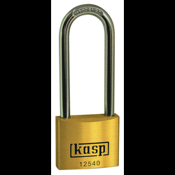 Kasp K12540L40 visací zámek 40 mm zámky s různými klíči   zlatožlutá  na klíč