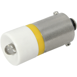 CML indikační LED BA9s  žlutá 12 V/DC  700 mcd  186002B2C
