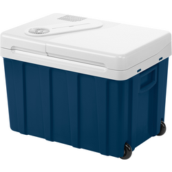 MobiCool MQ40W 12/230 V přenosná lednice (autochladnička) Energetická třída (EEK2021): F (A - G) termoelektrický (peltierův článek) 12 V, 230 V modrá 40 l