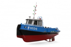 Fiede přístavní remorkér 1:50 kit KY Model