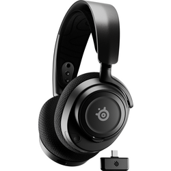 Steelseries Arctis Nova 7 Gaming Sluchátka Over Ear Bluetooth®, bezdrátová stereo černá Redukce šumu mikrofonu headset, regulace hlasitosti, Vypnutí zvuku mikrofonu