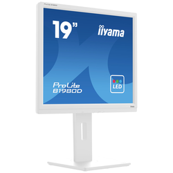 Iiyama ProLite LED monitor 48.3 cm (19 palec) Energetická třída (EEK2021) E (A - G) 1280 x 1024 Pixel  5 ms VGA, DVI TN LED