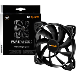 BeQuiet Pure Wings 2 PC větrák s krytem černá (š x v x h) 140 x 140 x 25 mm