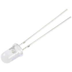 TRU COMPONENTS LED s vývody bílá kulatý 5 mm 5800 mcd 100 ° 20 mA 2.9 V